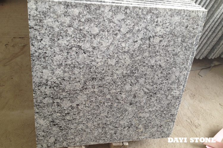 Paving Wave White Granite G423 Top flamed others sawn 60x60x3cm